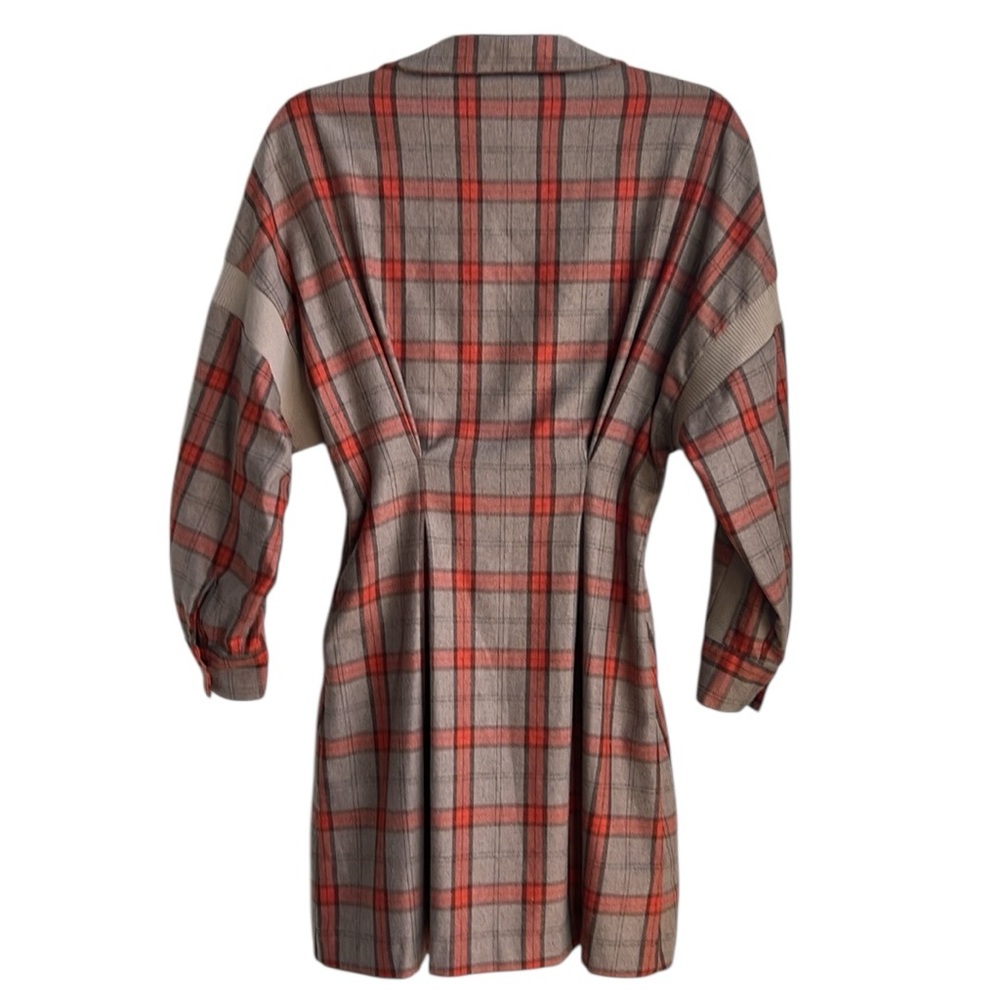 Maje Ravellino Plaid Dress - Picture 4 of 15